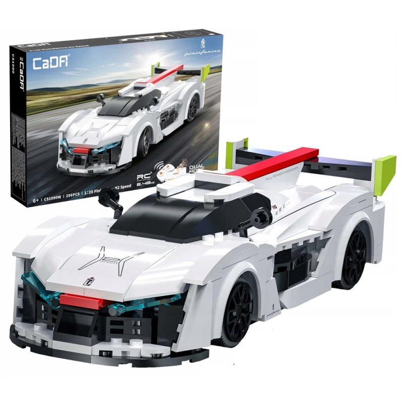 Cada - C51090W - Pininfarina H2 Speed RC 2.4 GHz 1:20 296 pz. Cada - C51090W - Pininfarina H2 Speed RC 2.4 GHz 1:20 296 pz.